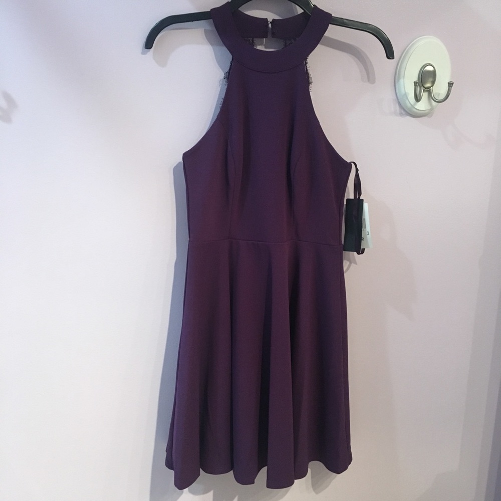 Grape Mini Dress